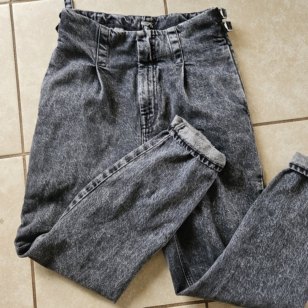 Prps High Rise Gray Denim Jeans